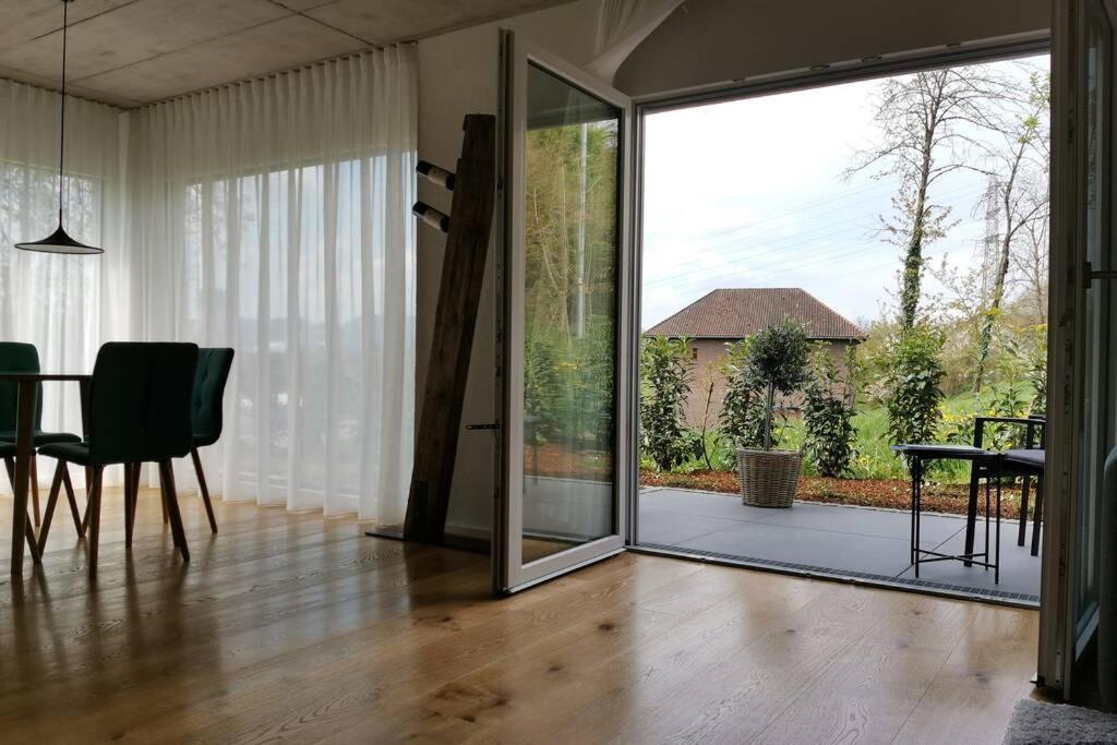 Moderne Ferienwohnung Rhenum Mit Wallbox Waldshut-Tiengen Dış mekan fotoğraf