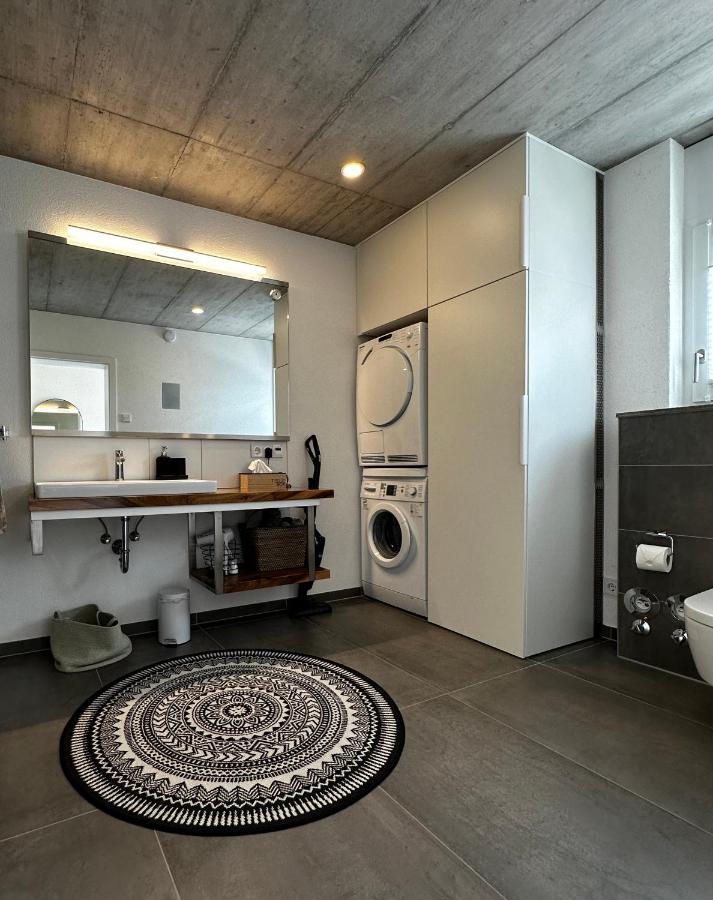 Moderne Ferienwohnung Rhenum Mit Wallbox Waldshut-Tiengen Dış mekan fotoğraf